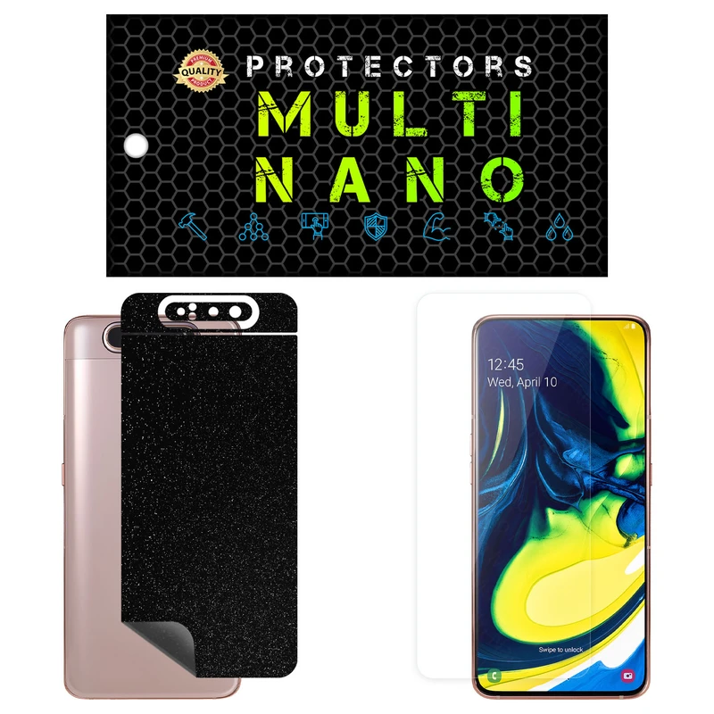 محافظ صفحه نمایش مولتی نانو مدل X-SFG مناسب برای گوشی موبایل سامسونگ Galaxy A80 به همراه برچسب پوششی