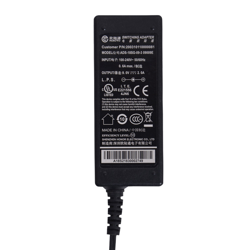 آداپتور 9 ولت 2 آمپر مدل ADS-18 کد 6