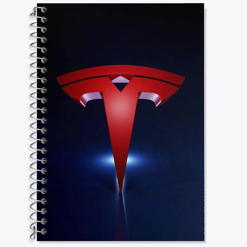 دفتر لغت 50 برگ خندالو مدل تسلا tesla کد 30705