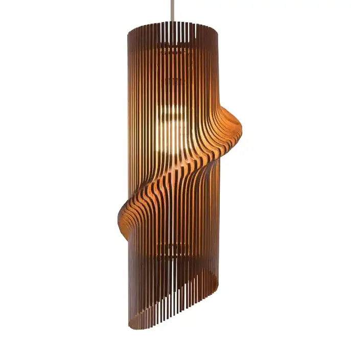 چراغ آویز مدل چوبی کد L4