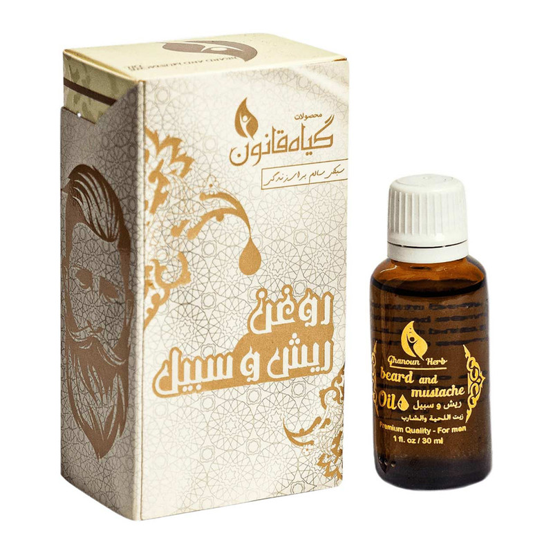 روغن تقویت کننده ریش و سبیل گیاه قانون مدل 01 حجم 30 میلی لیتر