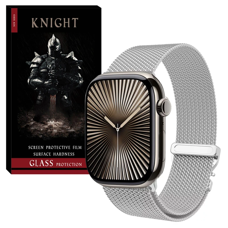 بند نایت مدل Milanese New_V KT مناسب برای اپل واچ سری 10 سایز 46 میلی متری