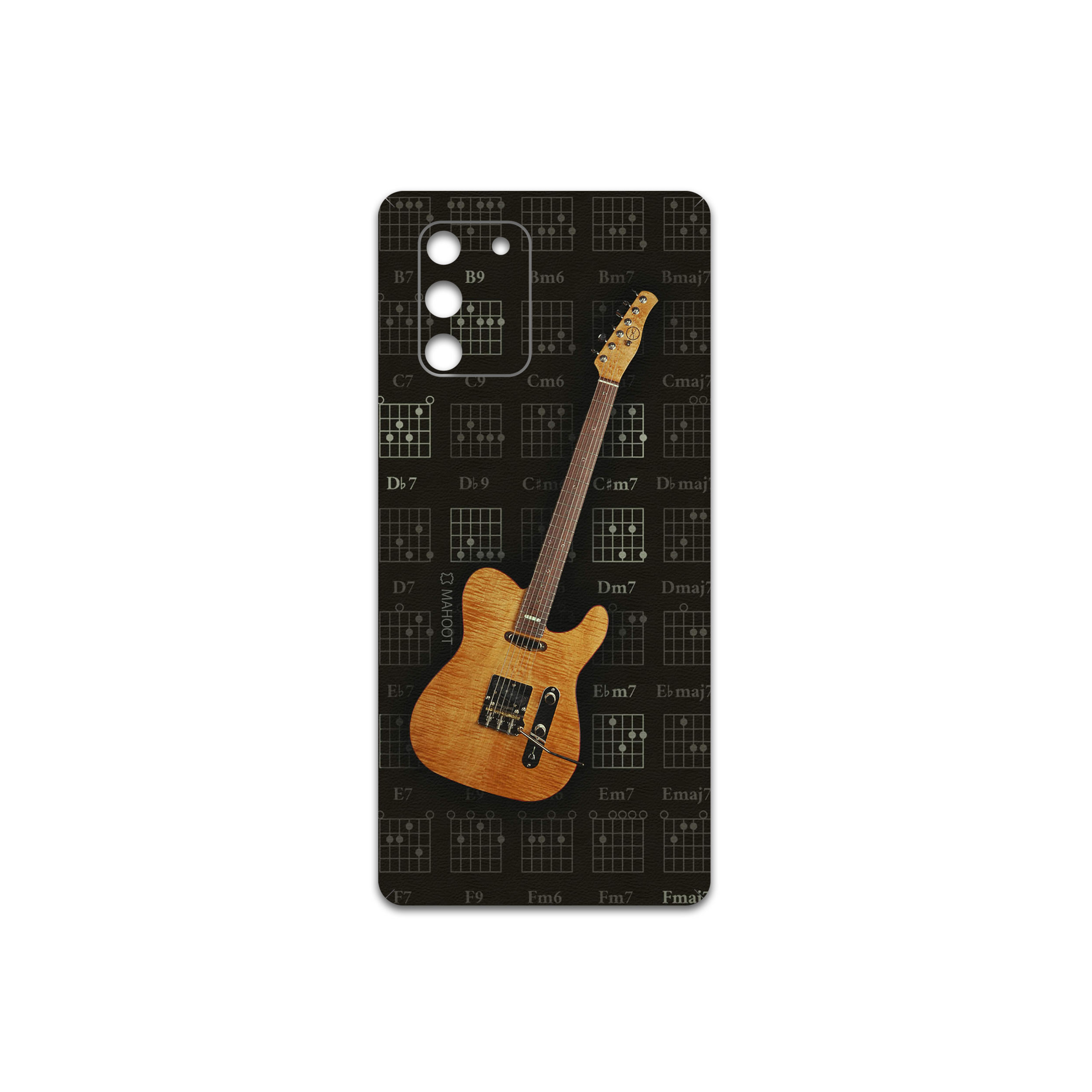 برچسب پوششی ماهوت مدل Guitar-Instrument مناسب برای گوشی موبایل سامسونگ Galaxy S10 Lite