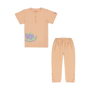 Madar 426-80 T-Shirt And Pants Set For Girls