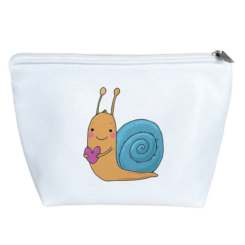 کیف لوازم آرایش دخترانه خندالو مدل حلزون بامزه کد H1313