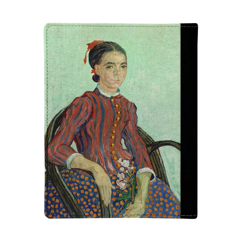 کلاسور ترمه طراحان ایده مدل خانم لا موسمه از ونگوگ کد art0058