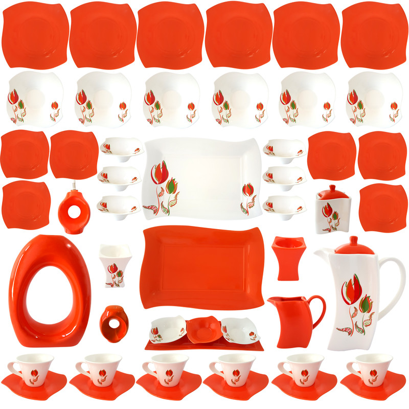 سرویس غذاخوری 48 پارچه بلک هورس کد 068OC