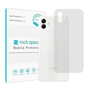 Rock space HyGEL model transparent back protector suitable for Samsung Galaxy A04 mobile phone