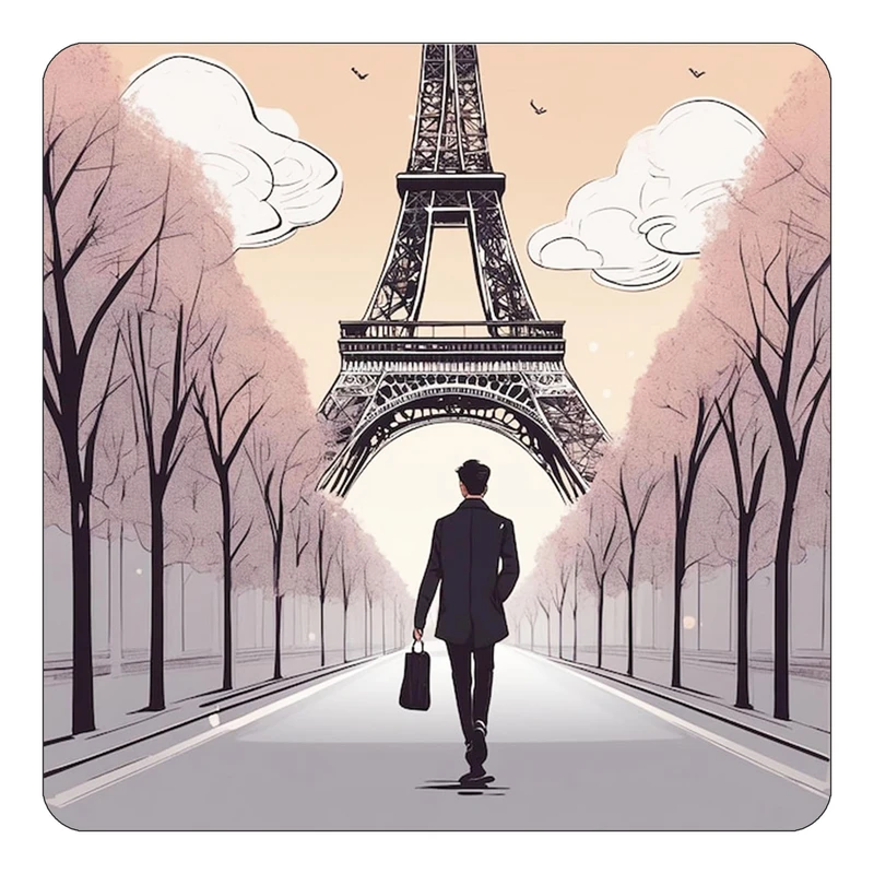 مگنت کاکتی طرح پاریس Paris مدل mp60056
