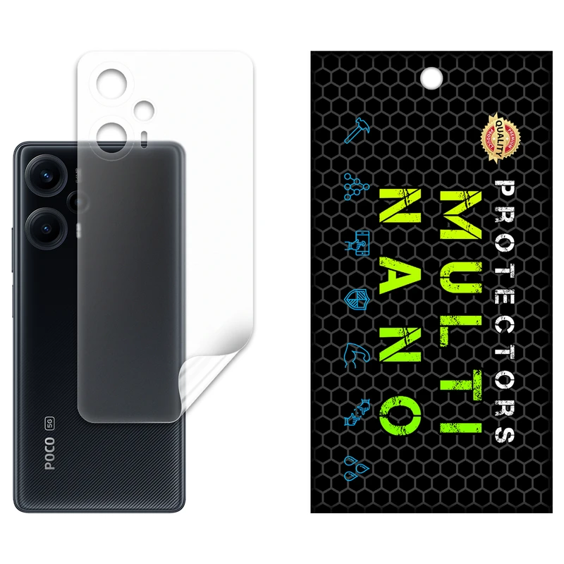محافظ پشت مات نانو هیدروژل مولتی نانو مدل X-F1B مناسب برای گوشی موبایل شیائومی Redmi Note 12 Turbo