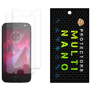 Screen Protector Multinano X-S2M For Mobile Motorola Moto Z2 Force Pack Of 2