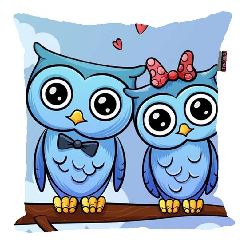کوسن کودک مدل جغد 007 کد 4