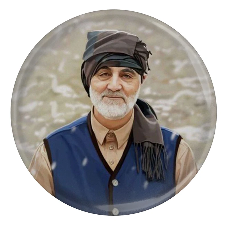 مگنت مدل S12537 طرح سردار شهید حاج قاسم سلیمانی