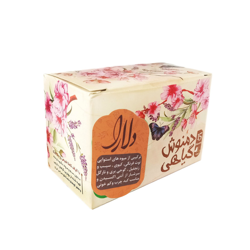 دمنوش کیسه ای دلارا بسته 14 عددی