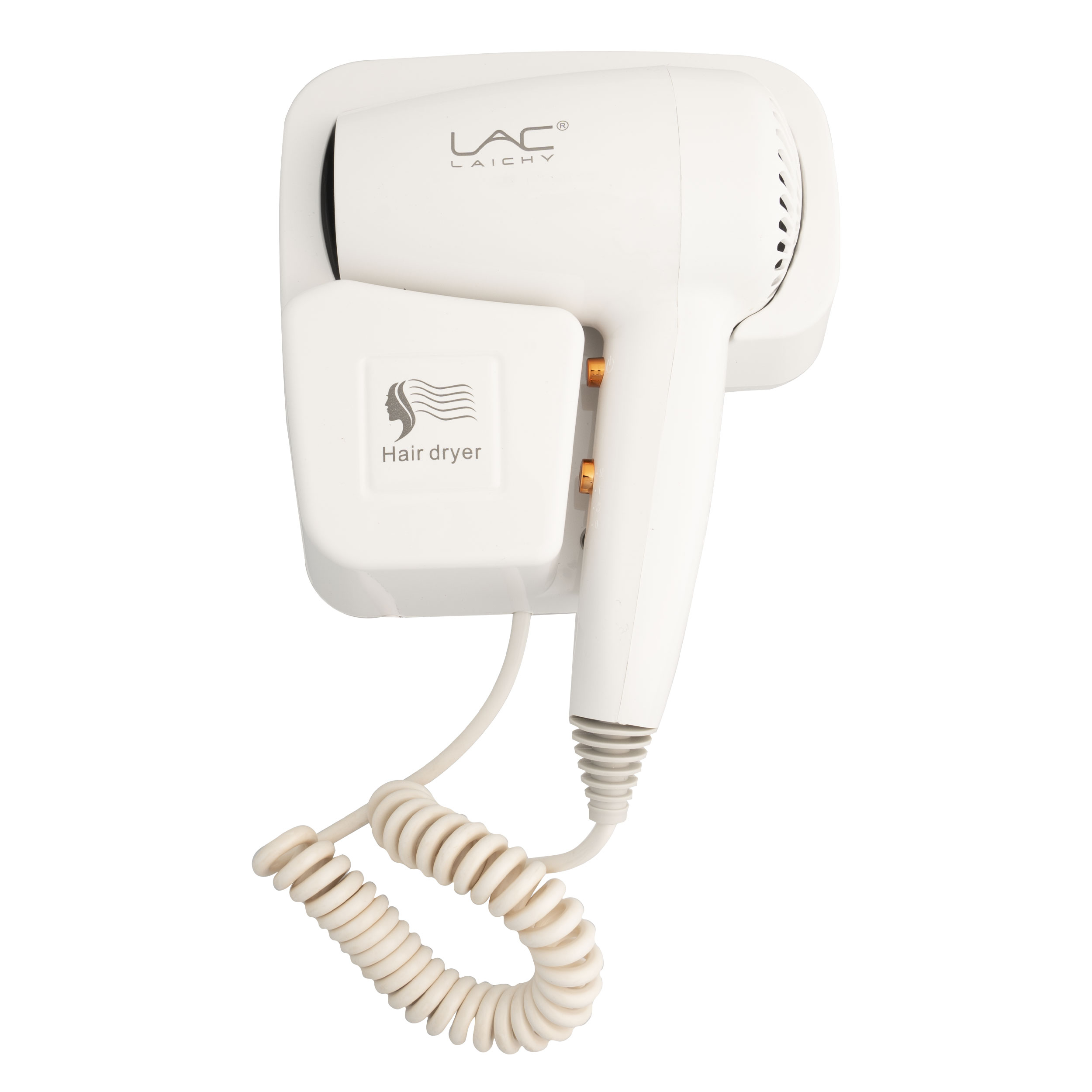 سشوار خانگی دیواری لاک لایچی مدل L-1130 با موتور AC، توان 1800 وات
