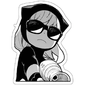 استیکر لپ تاپ مدل anya Forger - Spy X Family