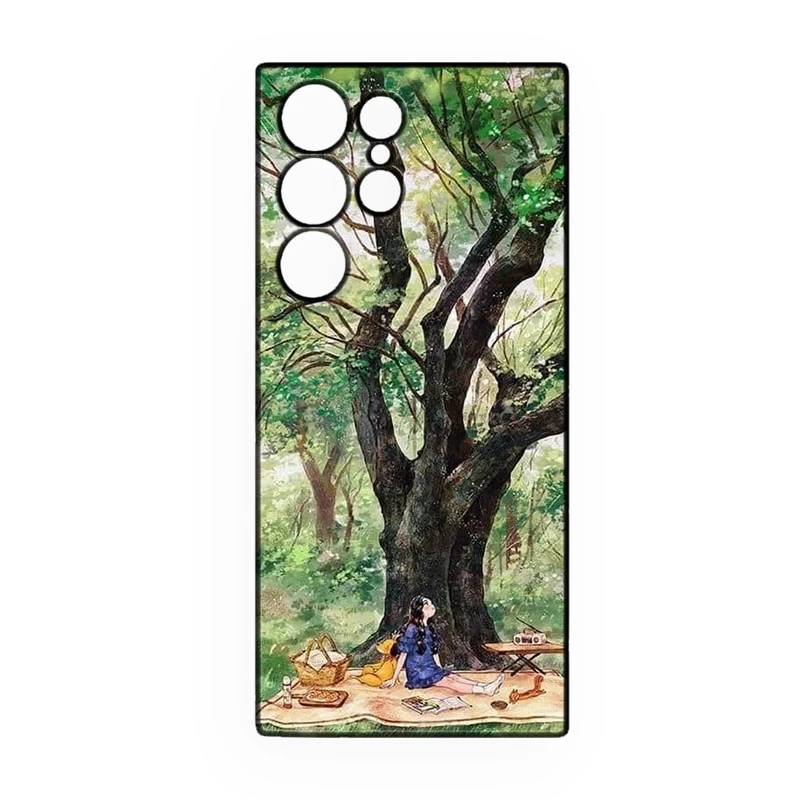 کاور طرح دخترانه کد 235 مناسب برای گوشی موبایل سامسونگ Galaxy S25 Ultra