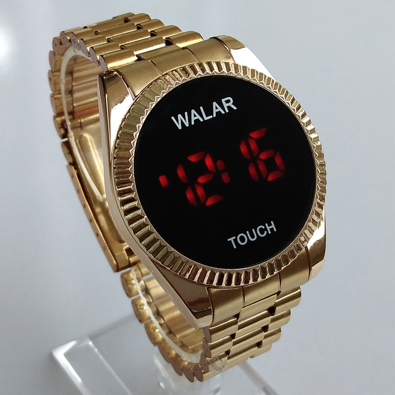 ساعت مچی دیجیتال والار مدل صفحه لمسی کد GOLD