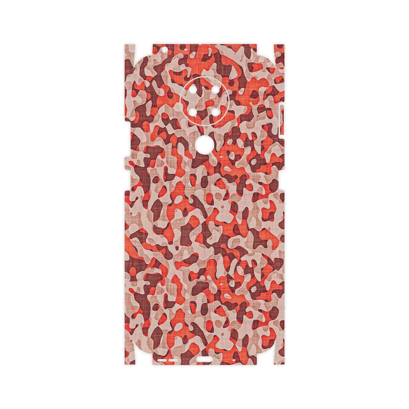 برچسب پوششی ماهوت مدل Red Infantry Army-FullSkin مناسب برای گوشی موبایل نوکیا 3.4