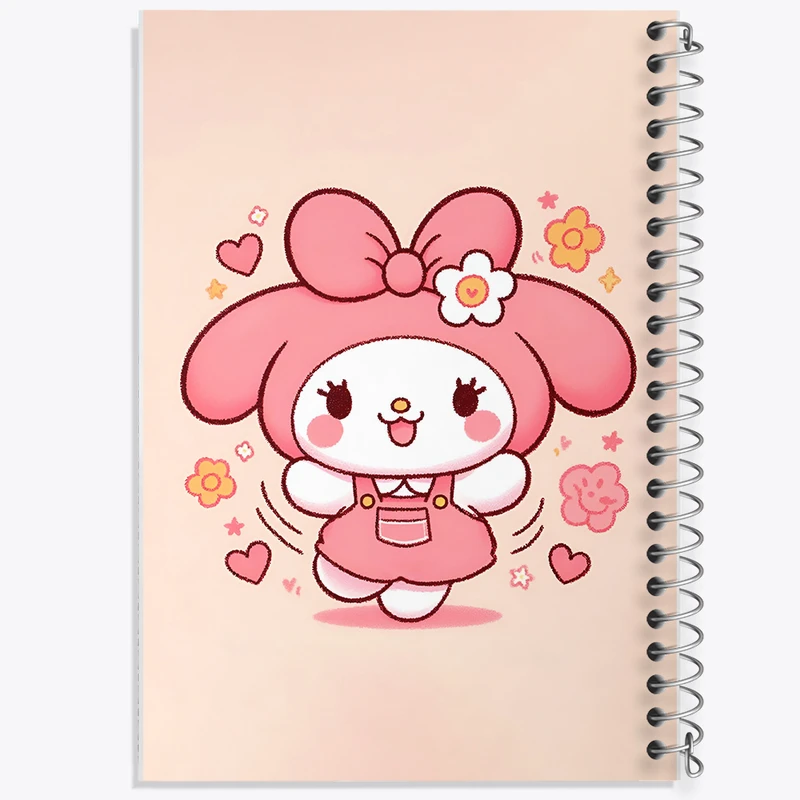 دفتر مشق 50 برگ خندالو طرح ملودی (Melody) کد N5249