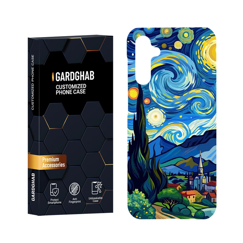 کاور گارد قاب مدل هنری مناسب برای گوشی موبایل سامسونگ Galaxy M14 5G / F14