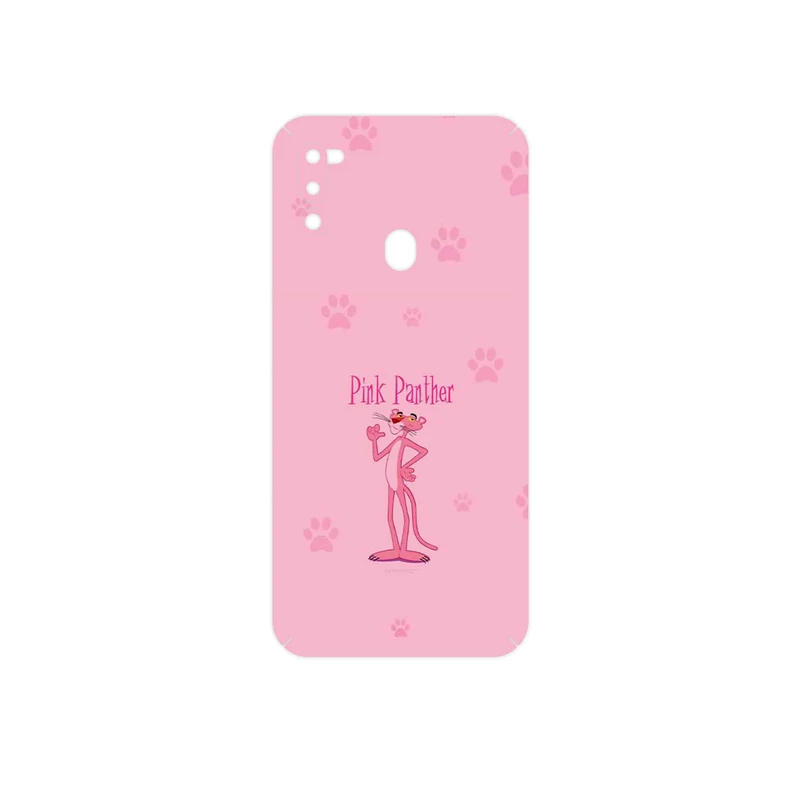 برچسب پوششی ماهوت مدل The Pink Panther مناسب برای گوشی موبایل سامسونگ Galaxy M21 (2021) Edition