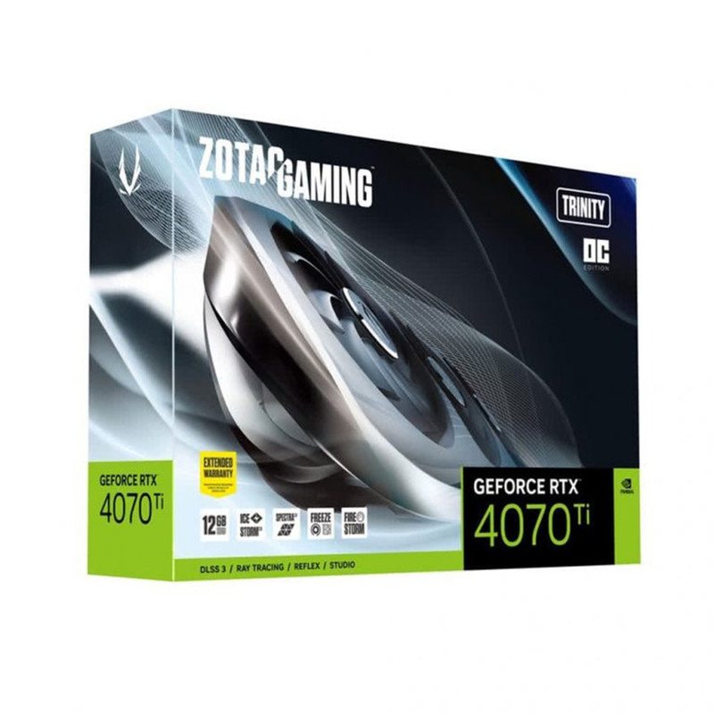 کارت گرافیک زوتک مدل RTX 4070 Ti Trinity 12GB GDDR6X