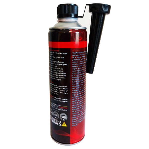 اکتان بوستر زادو مدل  Turbo حجم 600 میلی لیتر