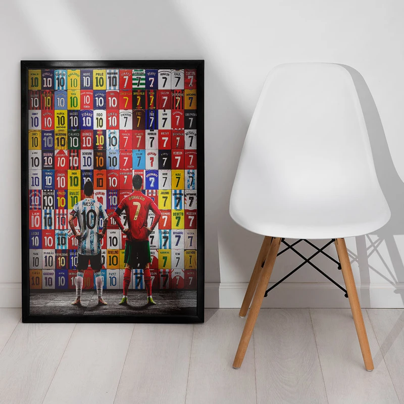 تابلو صبا طرح مدل رونالدو و مسی کد FD435