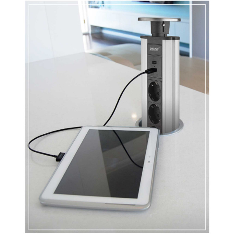 پریز توکار ملونی مدل 10008