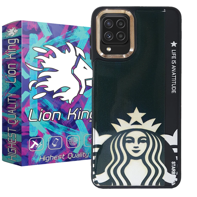 کاور لاین کینگ مدل BAXCAFEH1 مناسب برای گوشی موبایل سامسونگ Galaxy A12 4G