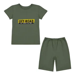 ست تی شرت و شلوارک پسرانه ناربن مدل آفرود