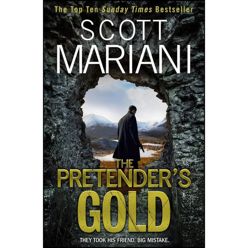 کتاب The Pretender’s Gold اثر Scott Mariani انتشارات Avon