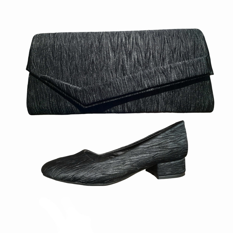 ست کیف و کفش زنانه مدل لودشکا ساتن