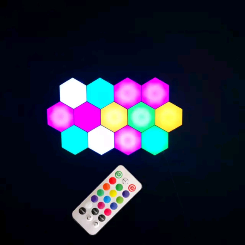 چراغ تزئینی مدل بلوتوثی طرح RGB بسته 6 عددی
