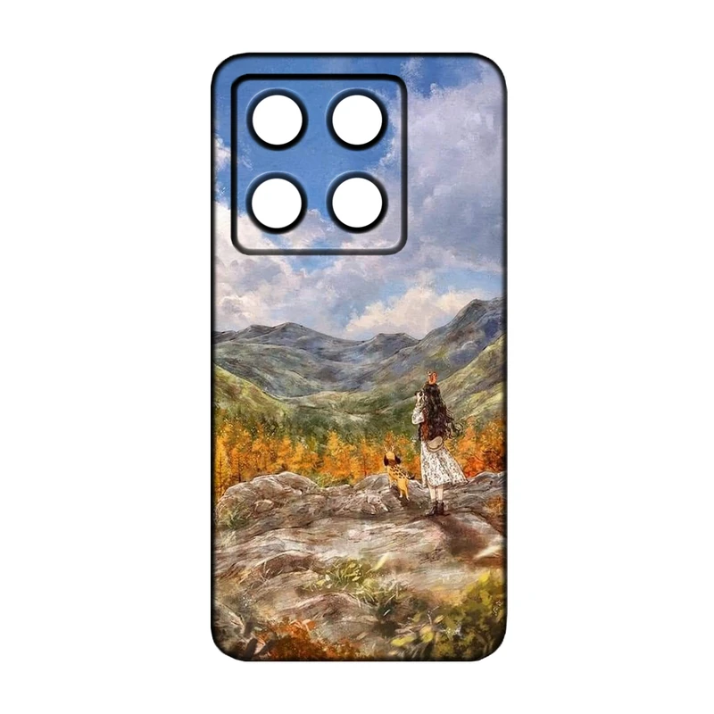 کاور طرح دخترانه کد 237 مناسب برای گوشی موبایل شیائومی 14T Pro