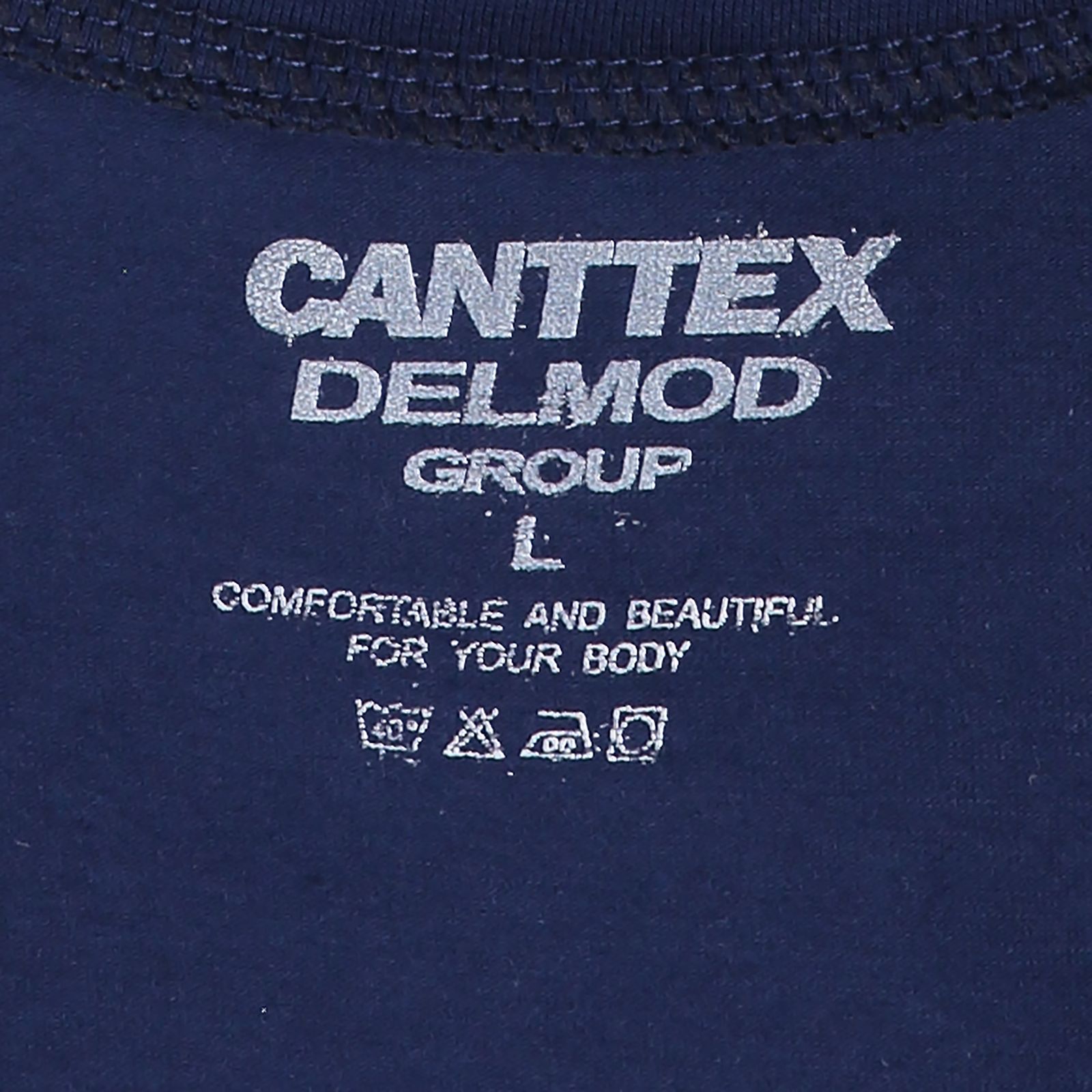 کراپ‌ تی‌شرت آستین بلند زنانه کانتکس مدل 201 -  - 5