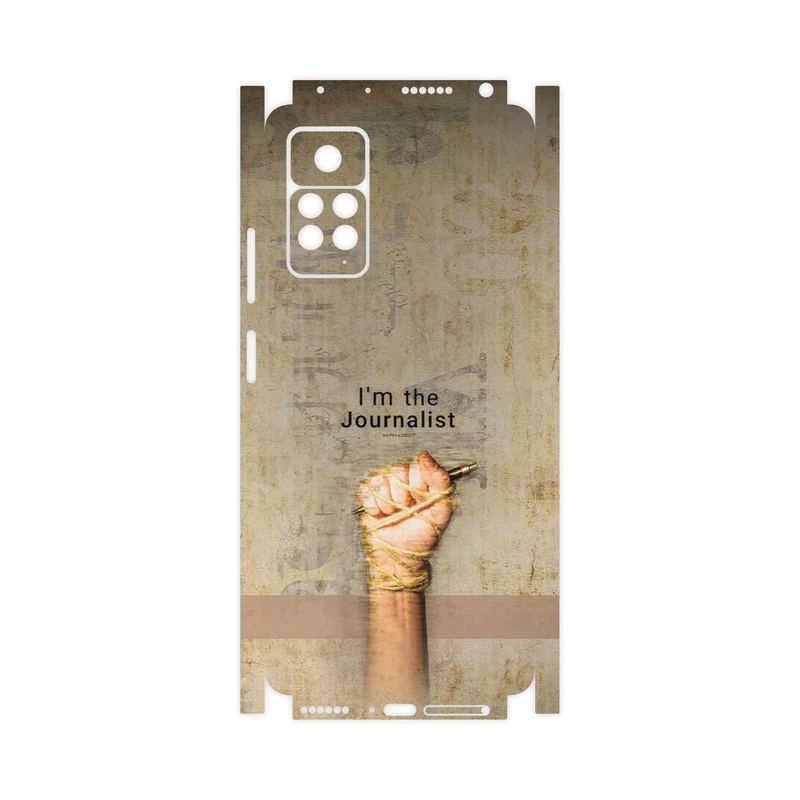 برچسب پوششی ماهوت مدل Journalist-FullSkin مناسب برای گوشی موبایل شیائومی Redmi Note 11 Pro