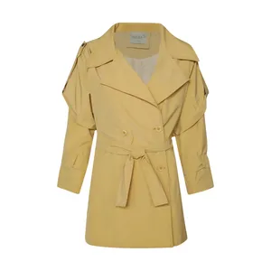 بارانی زنانه آلفونسی مدل W2114020RC-MUSTARD