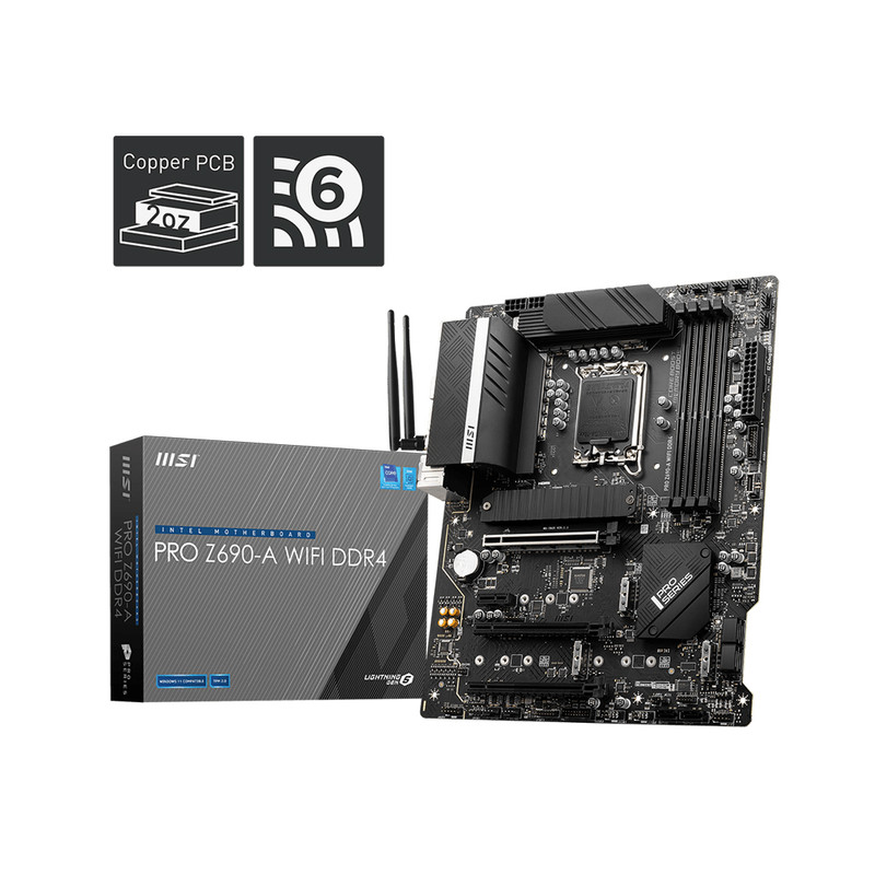 مادربرد ام اس آی مدل PRO Z690-A WIFI DDR4 2