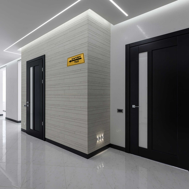 تابلو راهنما طرح ورود کد GH1-DK16