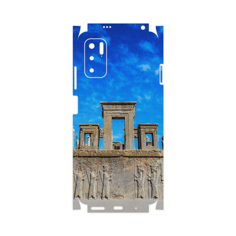 برچسب پوششی ماهوت مدل TAKHT-e-JAMSHID-FullSkin مناسب برای گوشی موبایل شیائومی Redmi Note 10 5G