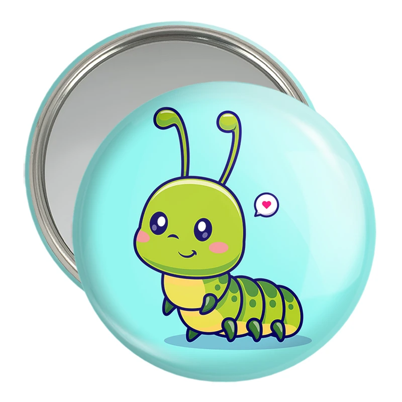 آینه جیبی خندالو مدل حیوانات بامزه هزارپا کد 29729