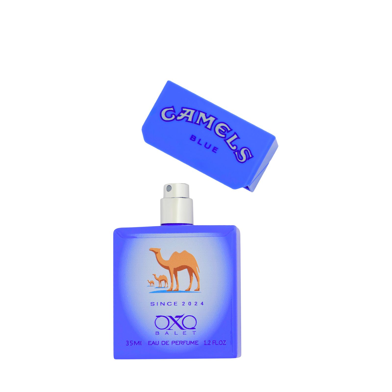 عطر جیبی مردانه اکس بالت مدل camels blue با رایحه خنک حجم 35 میلی‌لیتر -  - 4
