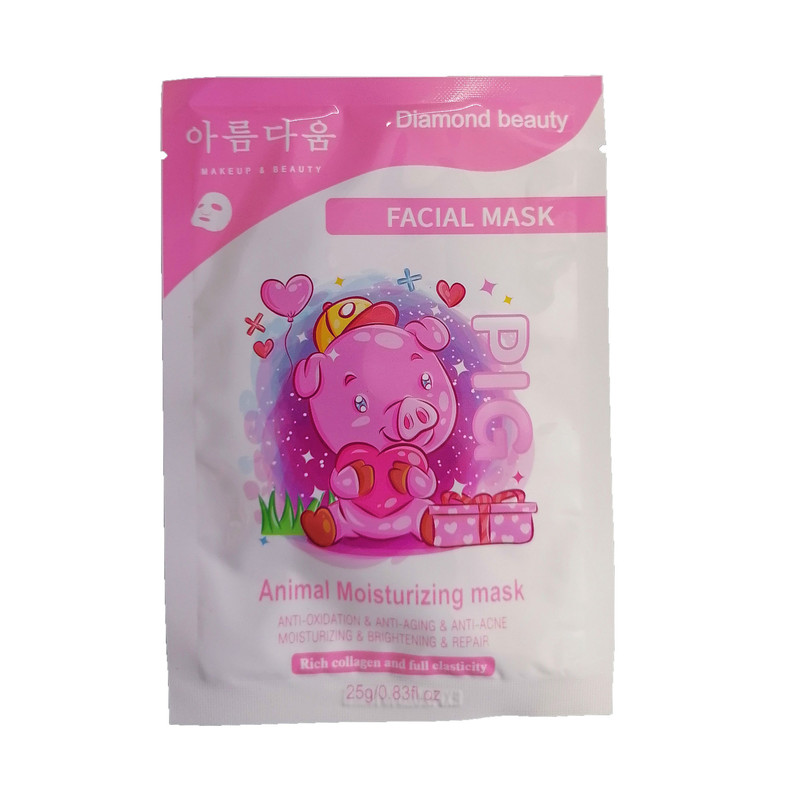 ماسک صورت دایموند بیوتی مدل آبرسان وزن 25 گرم مجموعه 6 عددی