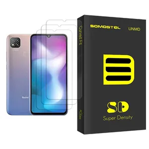Somastel SD Glass MIX003 Screen Protector For Xiaomi Redmi 9 Activ Pack Of 3