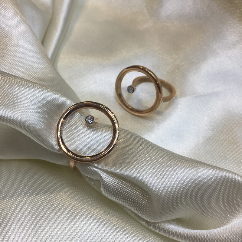 انگشتر دخترانه مدل تک نگین انگشتر دخترانه مدل تک نگین