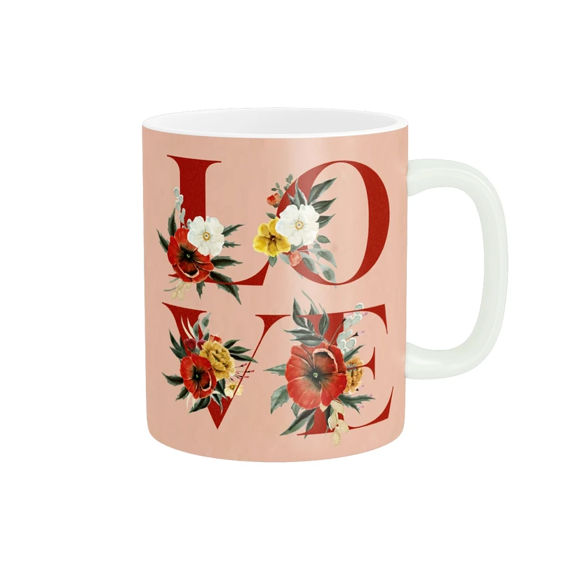 ماگ پاد آفرین طرح LOVE کد 5518