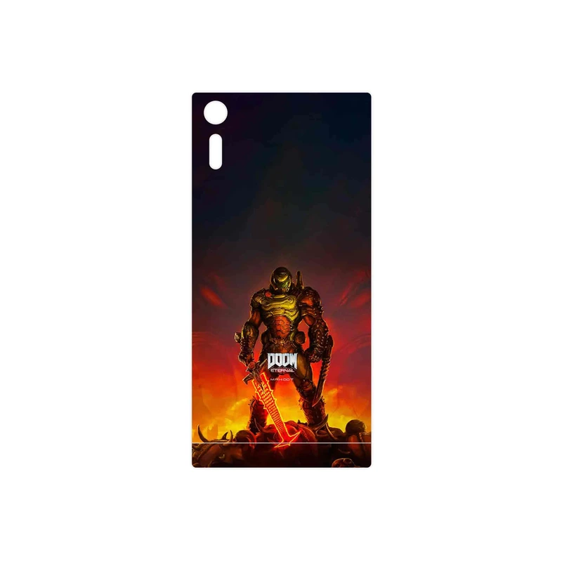 برچسب پوششی ماهوت مدل DOOM Game Series مناسب برای گوشی موبایل سونی Xperia XZ
