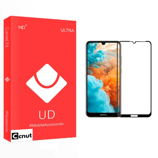محافظ صفحه نمایش کوکونات مدل UD Glass مناسب برای گوشی موبایل هوآوی Y6 2019 / Y6 Prime 2019